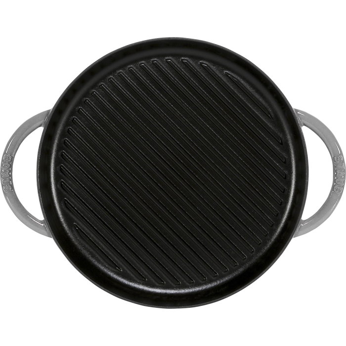 Staub Sartén de Parrilla Redonda de Inducción 30cm Graphite Grey