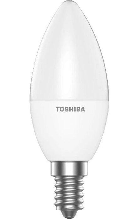 TOSHIBA Bombilla LED ESSENTIAL C37 E14 4.7W 6500K Luz Blanca Fría