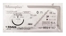 B. Braun MonoPlus Violet 2/0 HS26S 70cm