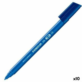 Staedtler Noris Club Rotulador Azul (Set de 10) inevitable