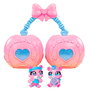 Magic Box Cherry Pets Cherry Houses Hamster Twins Incluye 2 Gemelos Exclusivos 18,9x20,5x6,7 cm