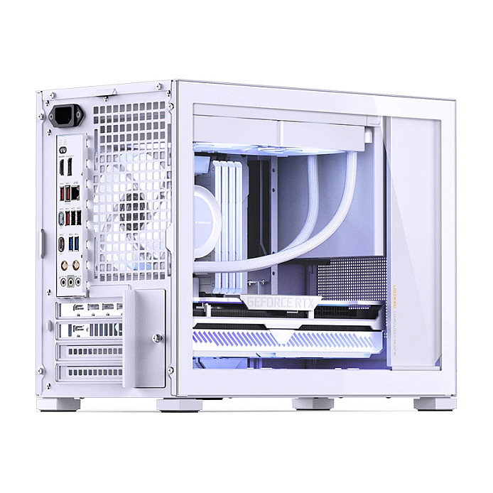 Jonsbo D32 STD Blanco con Cristal Templado