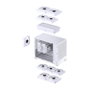Jonsbo D32 STD Blanco con Cristal Templado