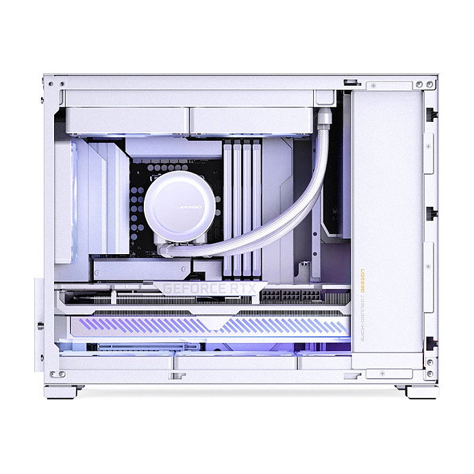 Jonsbo D32 STD Blanco con Cristal Templado