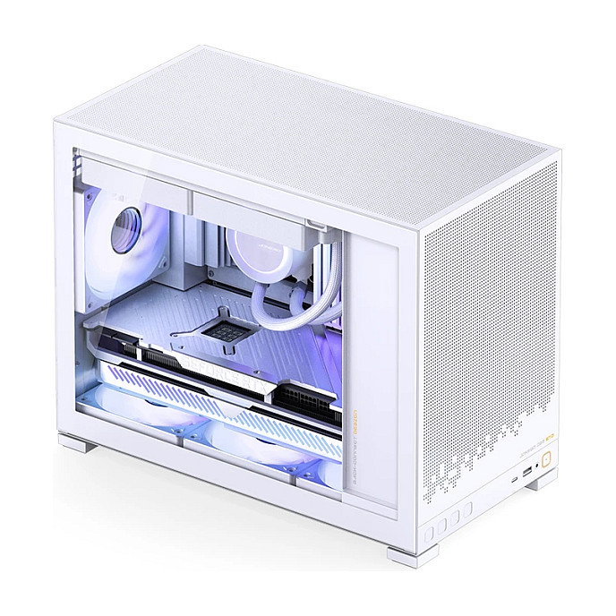 Jonsbo D32 STD Blanco con Cristal Templado
