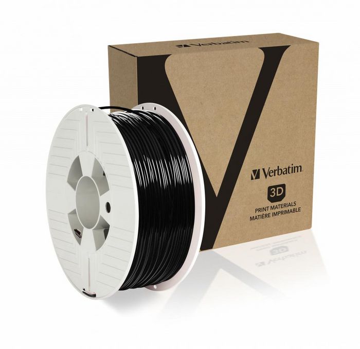 Verbatim Filamento ABS 2.85mm 1kg Negro, Durable y Resistente al Calor para Impresión 3D, Acabado Liso y Brillante Verbatim Filamento ABS 2.85mm 1kg Negro, Durable y Resistente al Calor para Impresión 3D, Acabado Liso y Brillante