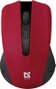 Defender MM-935 Ratón Ergonómico Inalámbrico 2.4GHz Rojo 1600DPI