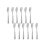 Summa Tenedor Postre Satin Acero Inoxidable 190 mm - Plata (Set de 12)