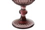 DKD Home Decor Copa Set de 6 Rosa 8.8 x 16.3 x 8.8 cm Colección Stripes Garbo Basicos