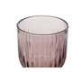 DKD Home Decor Set de 6 Copas Rosa Stripes Garbo 380ml