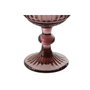 DKD Home Decor Set de 6 Copas Rosa Stripes Garbo 380ml