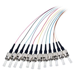 EFB Elektronik Faserpigtail ST OS2 G652D Set de 12 unidades - 2m