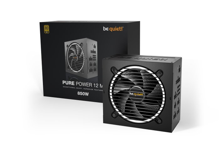 be quiet! Pure Power 12 M 850W 80 PLUS Gold ATX 3.1 Totalmente Modular
