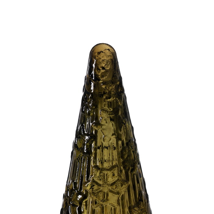 Árbol Navidad Verde Vidrio Reciclado 15 X 15 X 43 cm