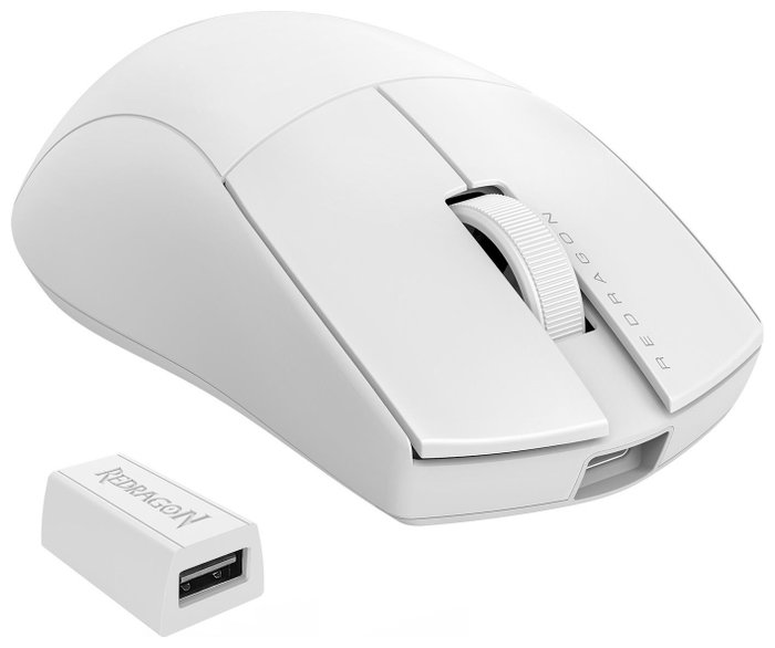 Redragon M916W-PRO-4K K1NG Ratón Inalámbrico Ergonómico 26000 DPI Blanco Redragon M916W-PRO-4K K1NG Ratón Inalámbrico Ergonómico 26000 DPI Blanco