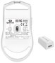Redragon M916W-PRO-4K K1NG Ratón Inalámbrico Ergonómico 26000 DPI Blanco