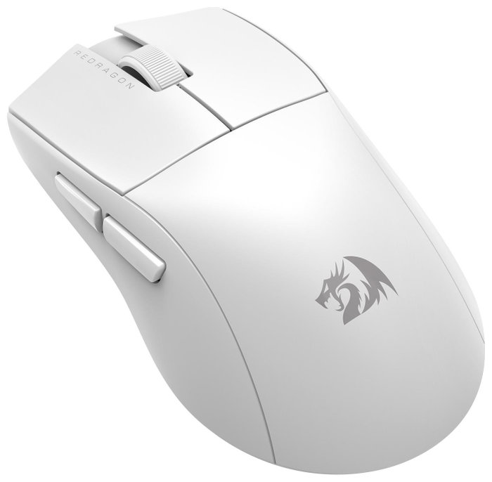Redragon M916W-PRO-4K K1NG Ratón Inalámbrico Ergonómico 26000 DPI Blanco Redragon M916W-PRO-4K K1NG Ratón Inalámbrico Ergonómico 26000 DPI Blanco