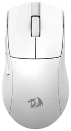 Redragon M916W-PRO-4K K1NG Ratón Inalámbrico Ergonómico 26000 DPI Blanco