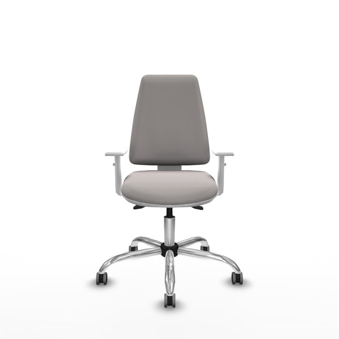 PIQUERAS Y CRESPO Silla de oficina Elche Blanca con mecanismo Asincro PIQUERAS Y CRESPO Silla de oficina Elche Blanca con mecanismo Asincro