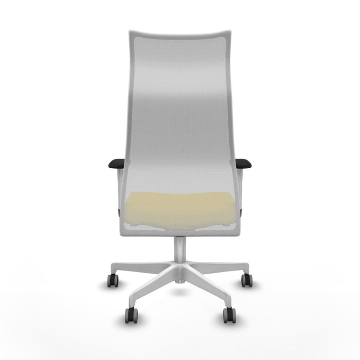 PIQUERAS Y CRESPO Silla Albacete malla sincro con acabado Bali amarillo