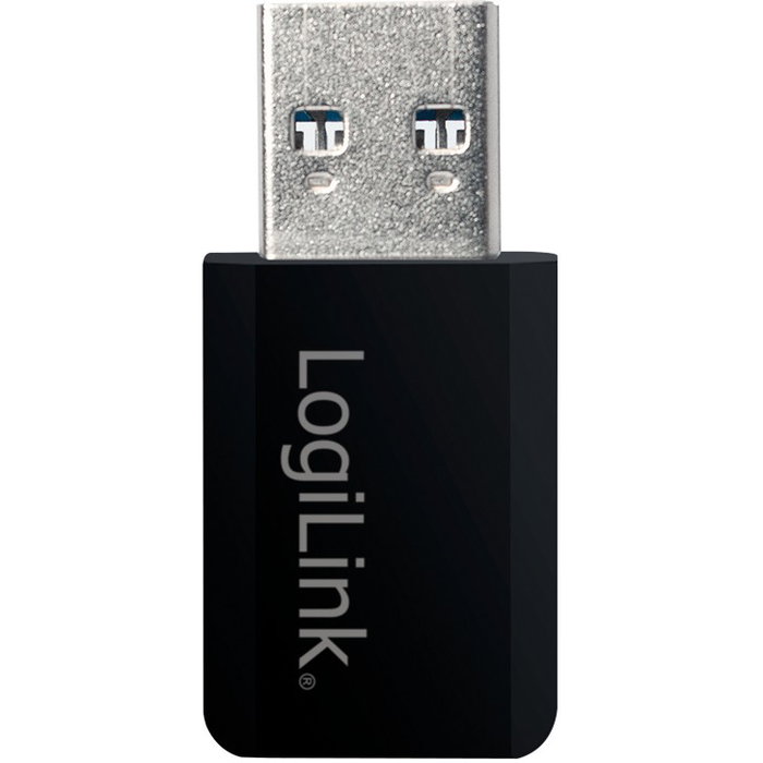 LogiLink WL0243 Adaptador USB 3.0 Wi-Fi AC Inalámbrico 1200Mbps Doble Banda (2.4GHz/5GHz) para PC/Laptop
