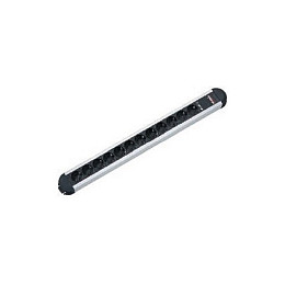 Bachmann Primo Regleta de enchufes 12x Schutzkontakt Aluminio 1,75m Bachmann Primo Regleta de enchufes 12x Schutzkontakt Aluminio 1,75m