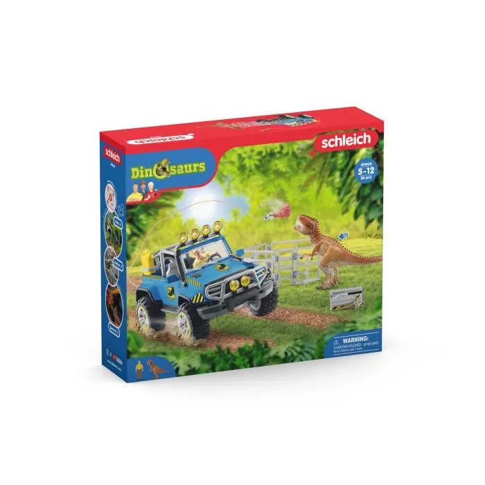 Schleich All-Terrain Car con Outpost Dino - 41464