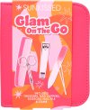 Sunkissed Glam On The Go Nail And Hair Gift Set con Estuche de Manicura Sunkissed Glam On The Go Nail And Hair Gift Set con Estuche de Manicura