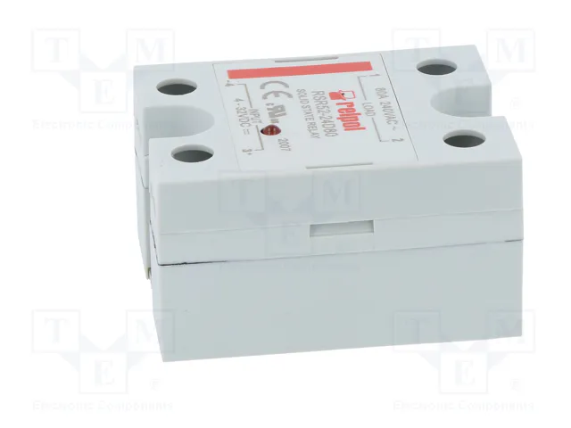 RELPOL RSR52 Relé de semiconductor monofásico 80A 48-280VAC