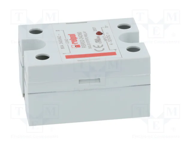 RELPOL RSR52 Relé de semiconductor monofásico 80A 48-280VAC