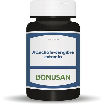 BONUSAN Extracto de Alcachofa y Jengibre 60 Cápsulas BONUSAN Extracto de Alcachofa y Jengibre 60 Cápsulas