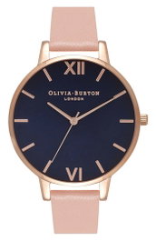 Olivia Burton OB16BD96 con caja dorada y correa rosa