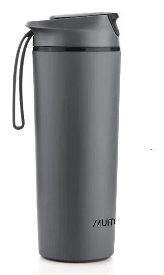 Muitomas Never fall down wbottle 450ml Negro