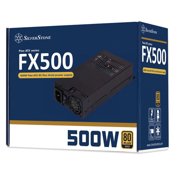 SilverStone SST-FX500-G 500 W Flex ATX 80 PLUS Gold