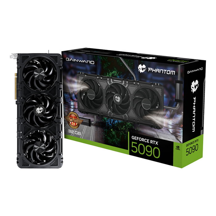 Gainward GeForce RTX 5090 Phantom GS 32GB GDDR7 Gainward GeForce RTX 5090 Phantom GS 32GB GDDR7