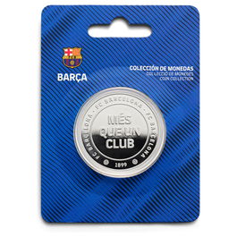 FC Barcelona Moneda Oficial Més Que Un Club Acabado Plata Coleccionismo