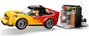 LEGO City Pizza a Domicilio 60496: Juguete de pizzería con coche, escúter y dron, 494 piezas, +6 años