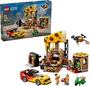 LEGO City Pizza a Domicilio 60496: Juguete de pizzería con coche, escúter y dron, 494 piezas, +6 años