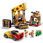 LEGO City Pizza a Domicilio 60496: Juguete de pizzería con coche, escúter y dron, 494 piezas, +6 años