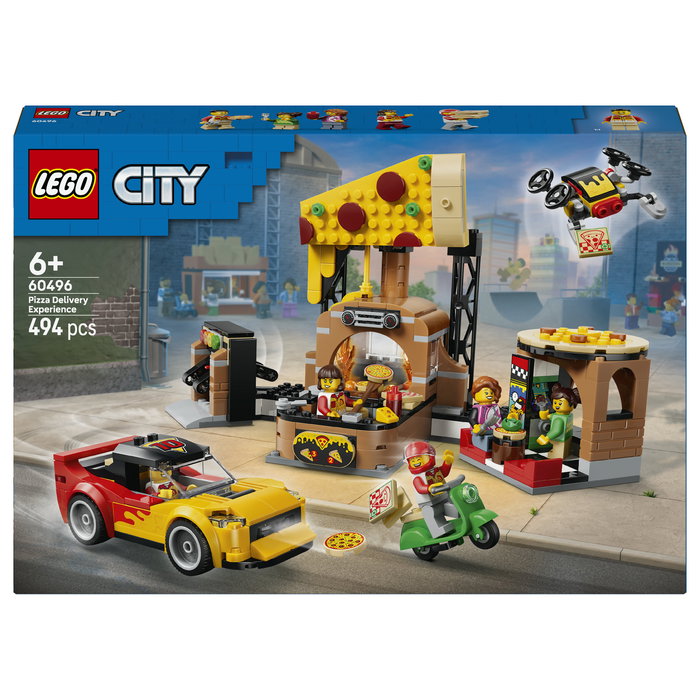 LEGO City Experiencia de Pizza a Domicilio con Vehículos LEGO City Experiencia de Pizza a Domicilio con Vehículos