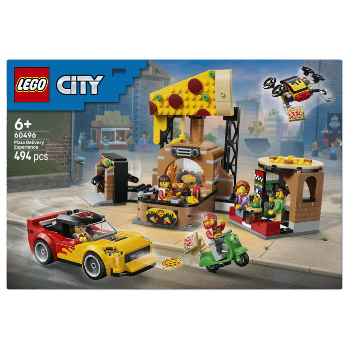 LEGO City Experiencia de Pizza a Domicilio con Vehículos LEGO City Experiencia de Pizza a Domicilio con Vehículos