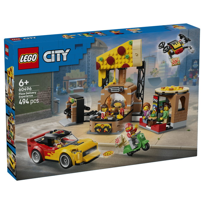 LEGO City Experiencia de Pizza a Domicilio con Vehículos LEGO City Experiencia de Pizza a Domicilio con Vehículos