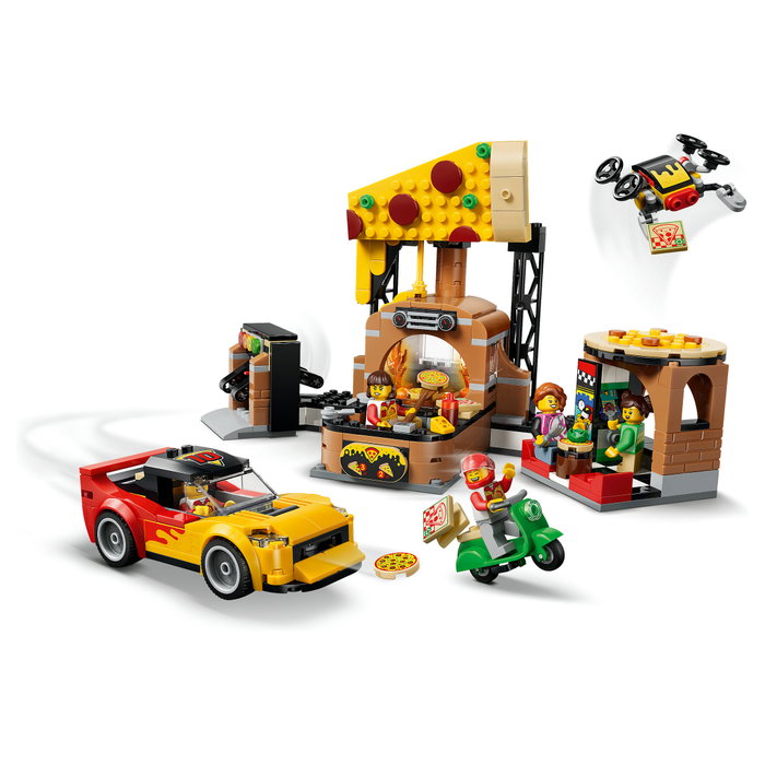 LEGO City Experiencia de Pizza a Domicilio con Vehículos LEGO City Experiencia de Pizza a Domicilio con Vehículos