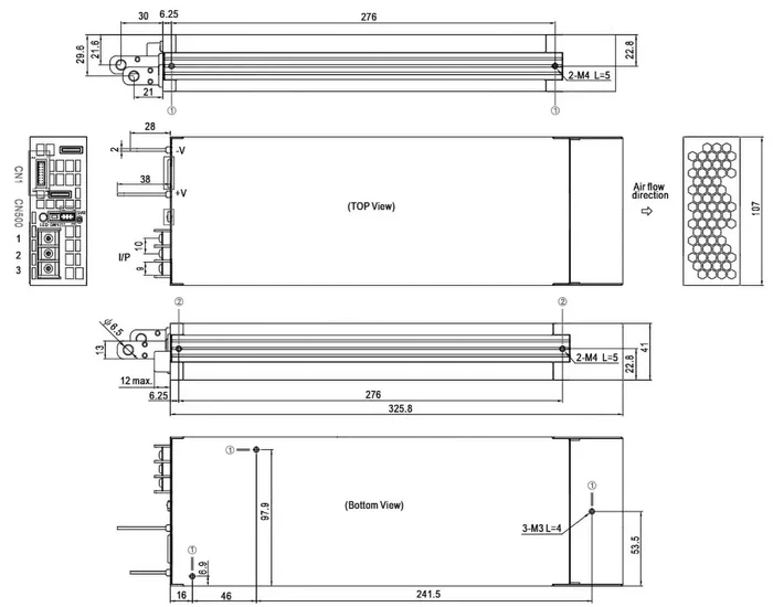 MEAN WELL DPU-3200-24 3200W 24VDC MEAN WELL DPU-3200-24 3200W 24VDC