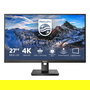 Philips 279P1 Monitor de 27" 4K UHD IPS 3840x2160, 4ms, 60Hz, USB-C, HDMI 2.0, DisplayPort 1.4, Ethernet, Negro