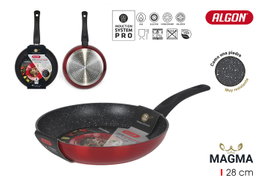 Algon Sartén Magma de 28 cm de Aluminio Forjado para Inducción