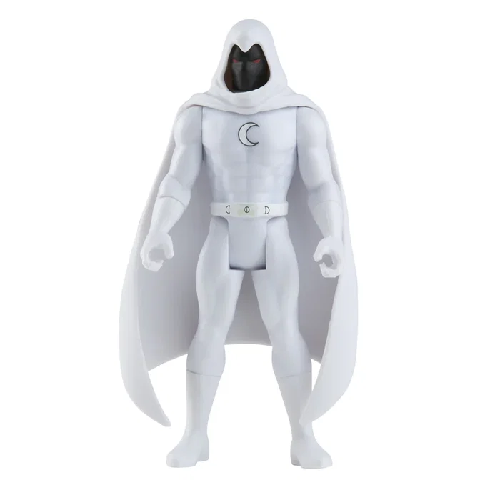 Hasbro F38235X0 Marvel Legends Moon Knight Figura de Acción 9.5 cm, Blanco, basado en la serie, 2022