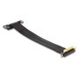 DeLOCK Tarjeta elevadora PCI Express x4 con ángulo de 90° y cable de 30 cm