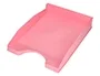 Q-connect Bandeja sobremesa plástico rosa pastel opaco 240x70x340 mm