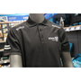 Sparco Polo Técnico Talla S Negro Alta Visibilidad 65% Algodón 35% Poliéster